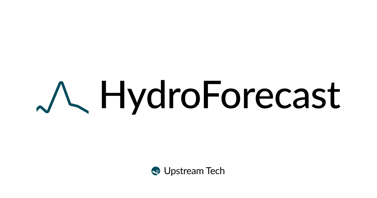 HydroForecast streamflow forecasting dashboard